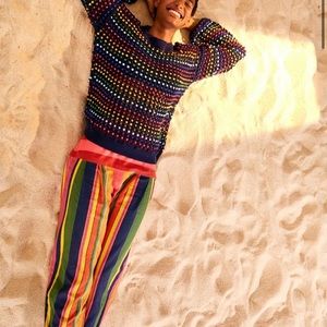 New Farm Rio Mixed Stripe pajama pants